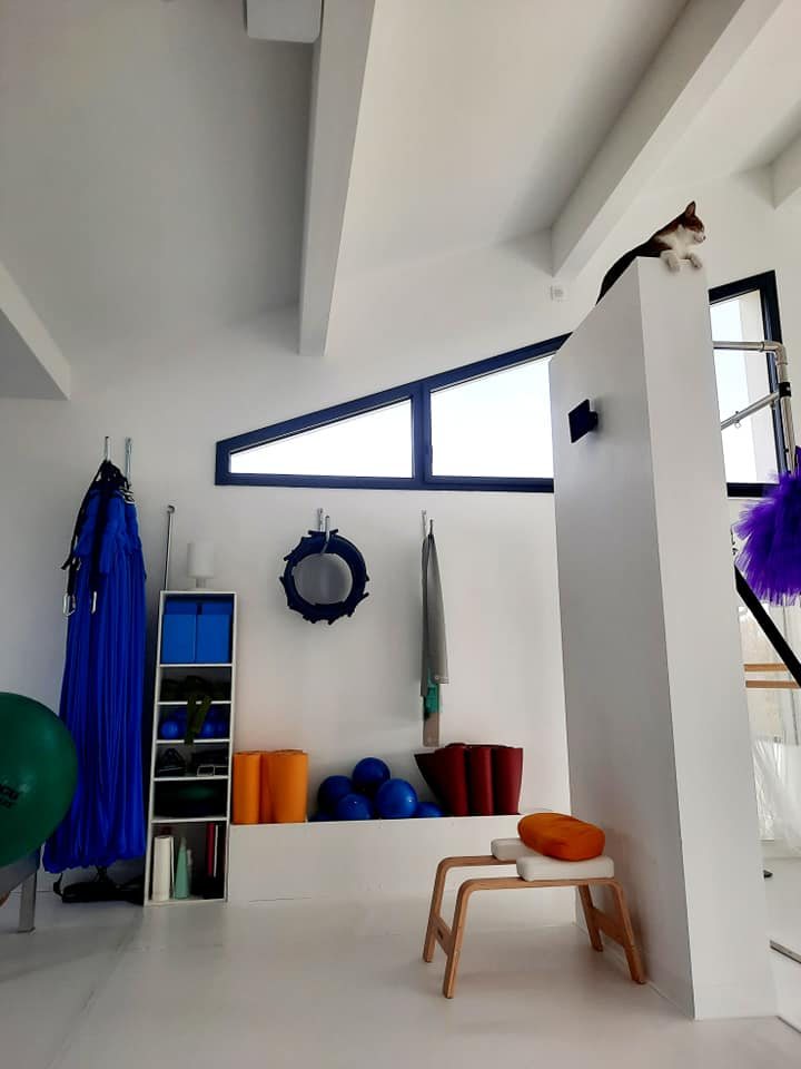 L'espace d'accueil du studio